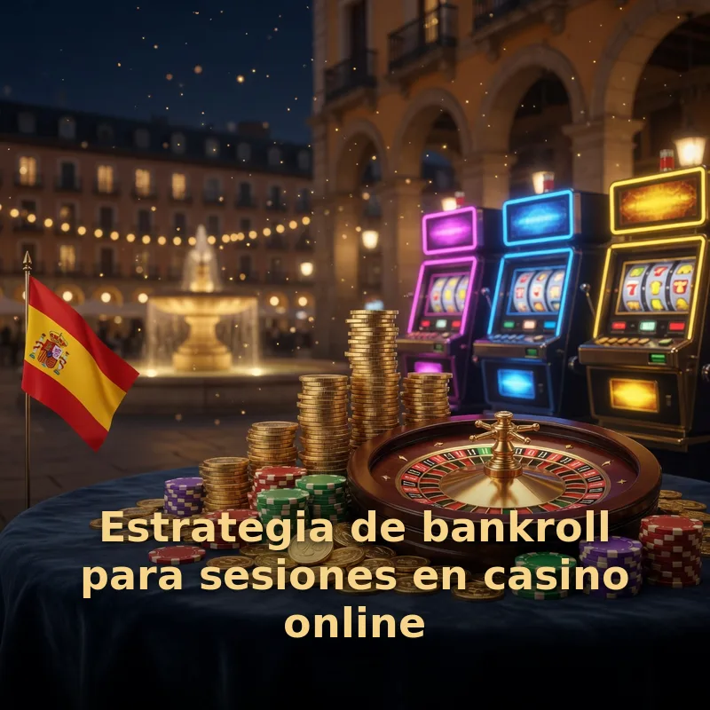 Estrategia de bankroll para sesiones en casino online